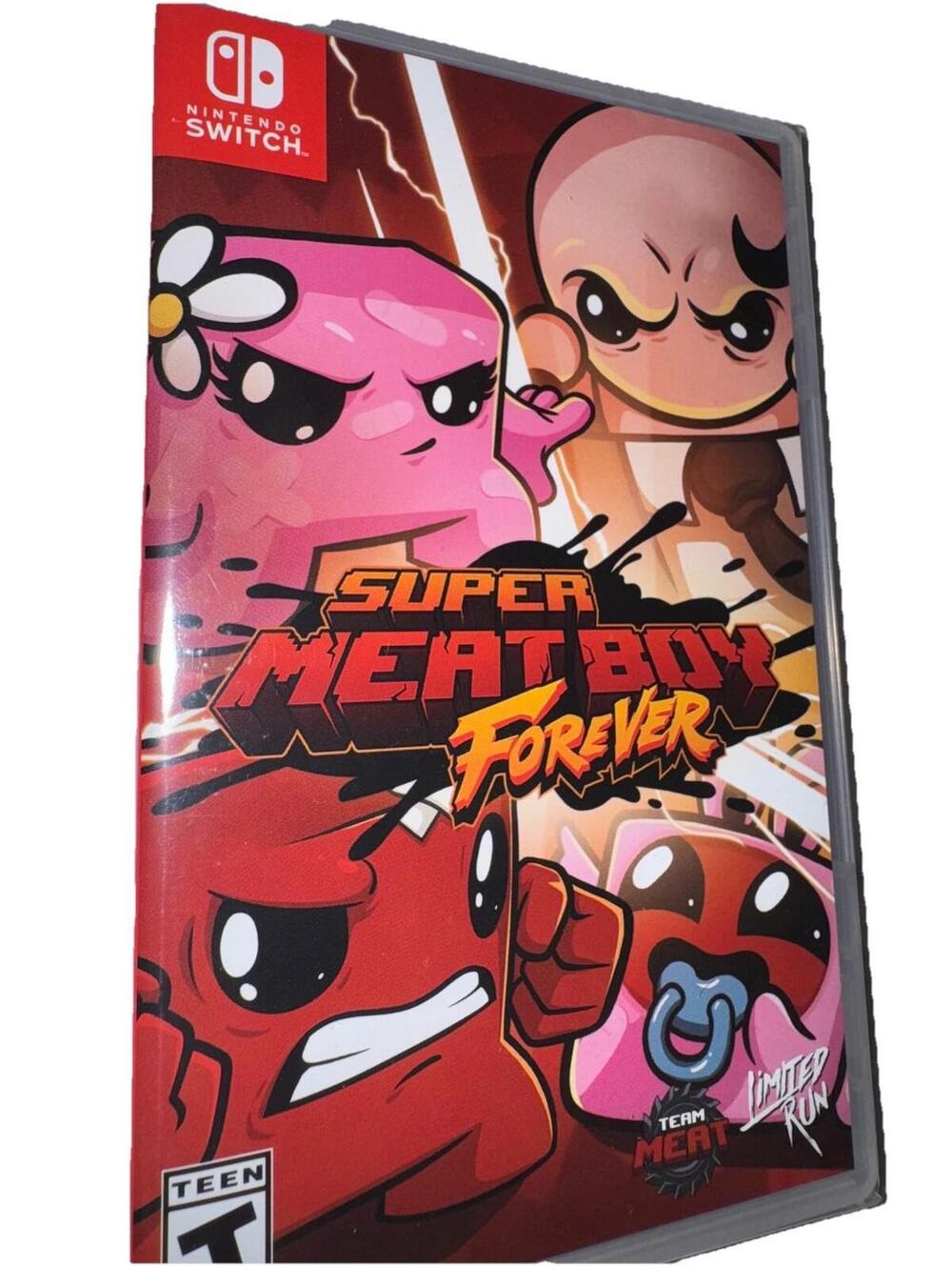 Super Meat Boy Forever Nintendo Switch Limited Run Games LRG 116 New Sealed